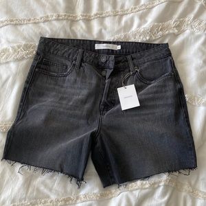 BRAND NEW black sofie mom shorts